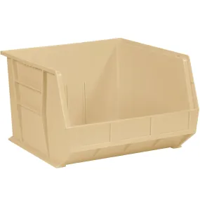 18" x 16 1/2" x 11" Ivory Plastic Stack & Hang Bin Boxes