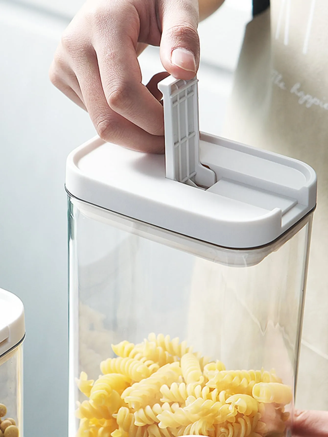 1pc Clear Food Storage Box
