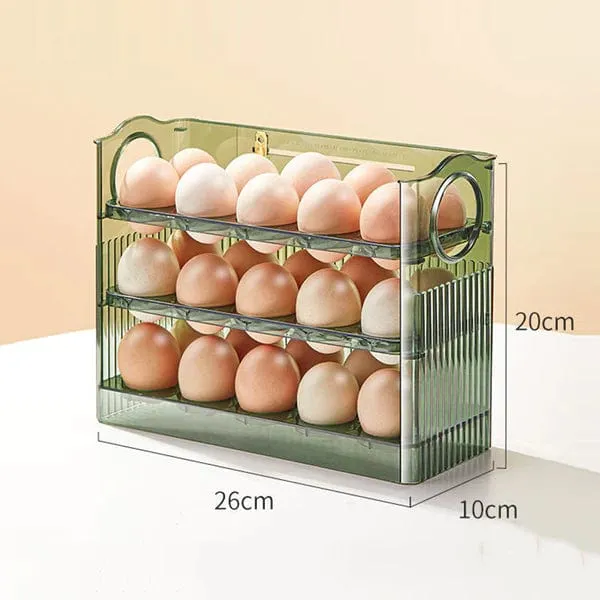 3 Layer Acrylic Egg Organizer