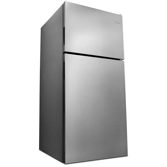 30-inch Wide Top-Freezer Refrigerator with Gallon Door Storage Bins - 18 cu. ft. - black