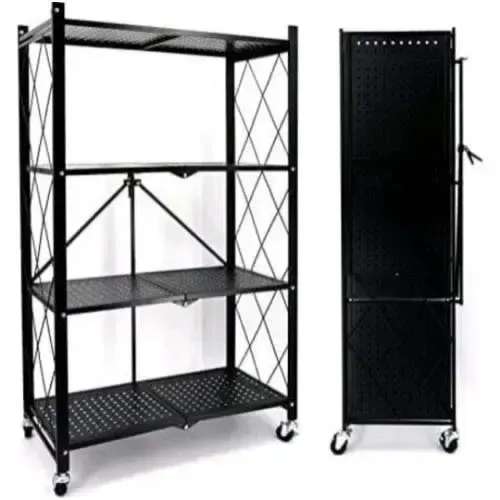4-tier Foldable Kitchen Rack
