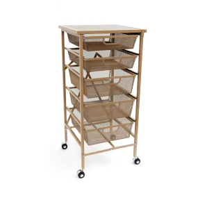5-Drawer Storage Cart