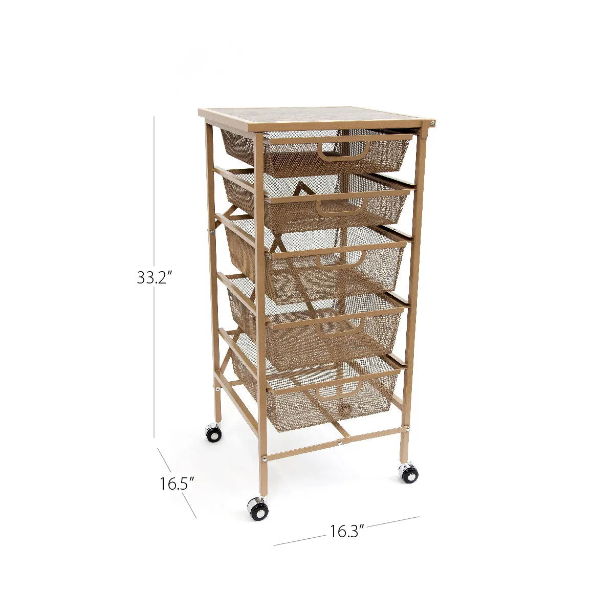 5-Drawer Storage Cart