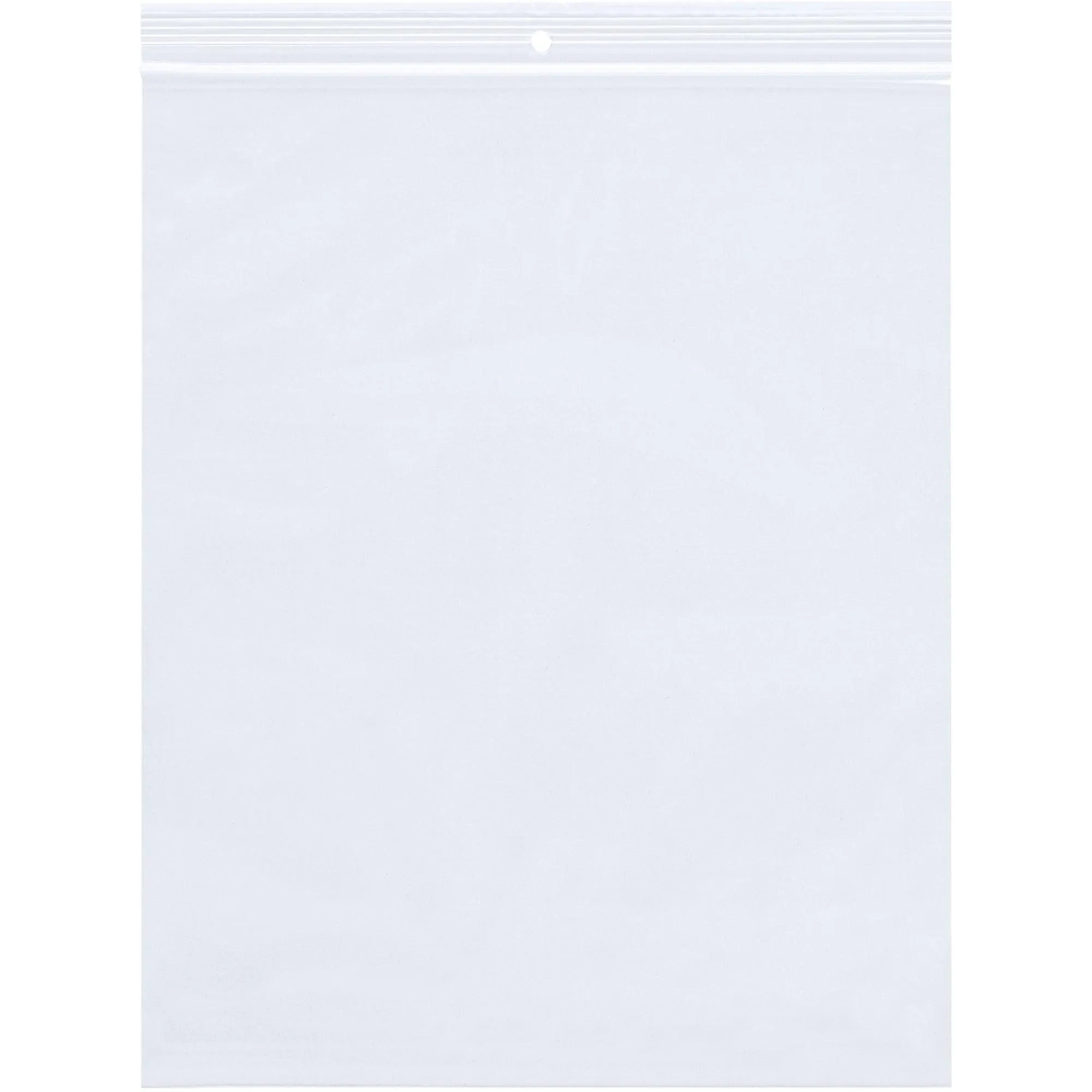 6 X 8  4 Mil Reclosable Poly Bags w/ Hang Hole