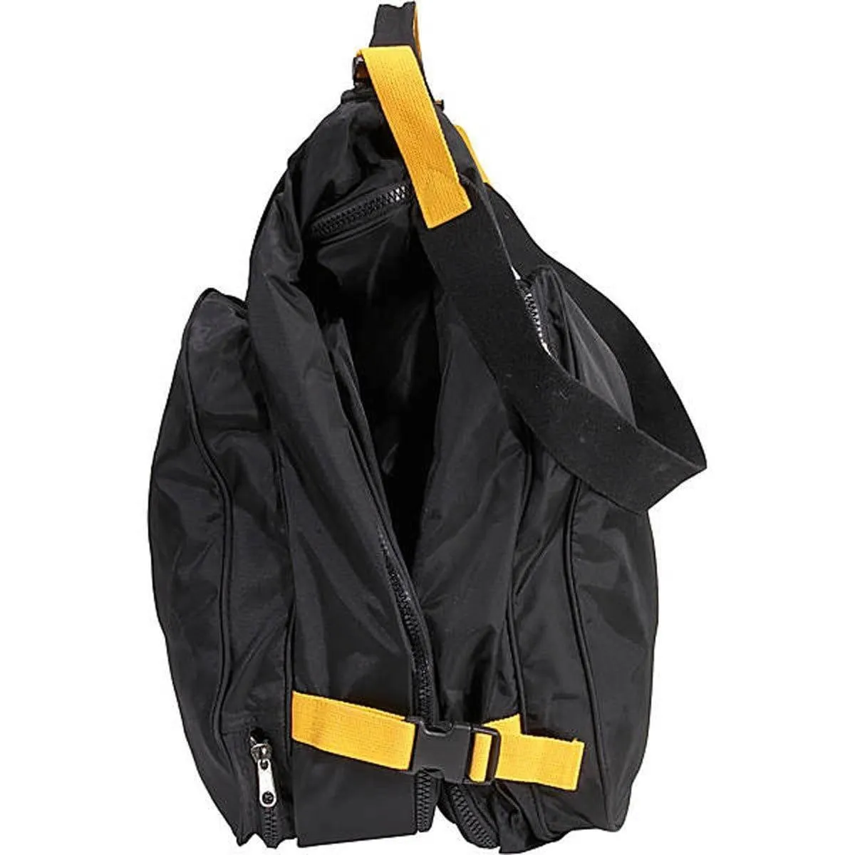 A. Saks Expandable Suit & Dress Travel & Storage Black Garment Bag