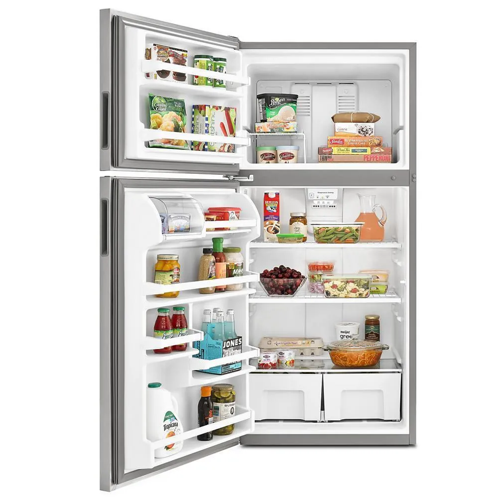 Amana ART308FFDM 30-inch Wide Top-Freezer Refrigerator with Garden Fresh™ Crisper Bins - 18 cu. ft.