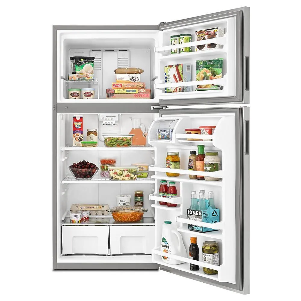 Amana ART308FFDM 30-inch Wide Top-Freezer Refrigerator with Garden Fresh™ Crisper Bins - 18 cu. ft.