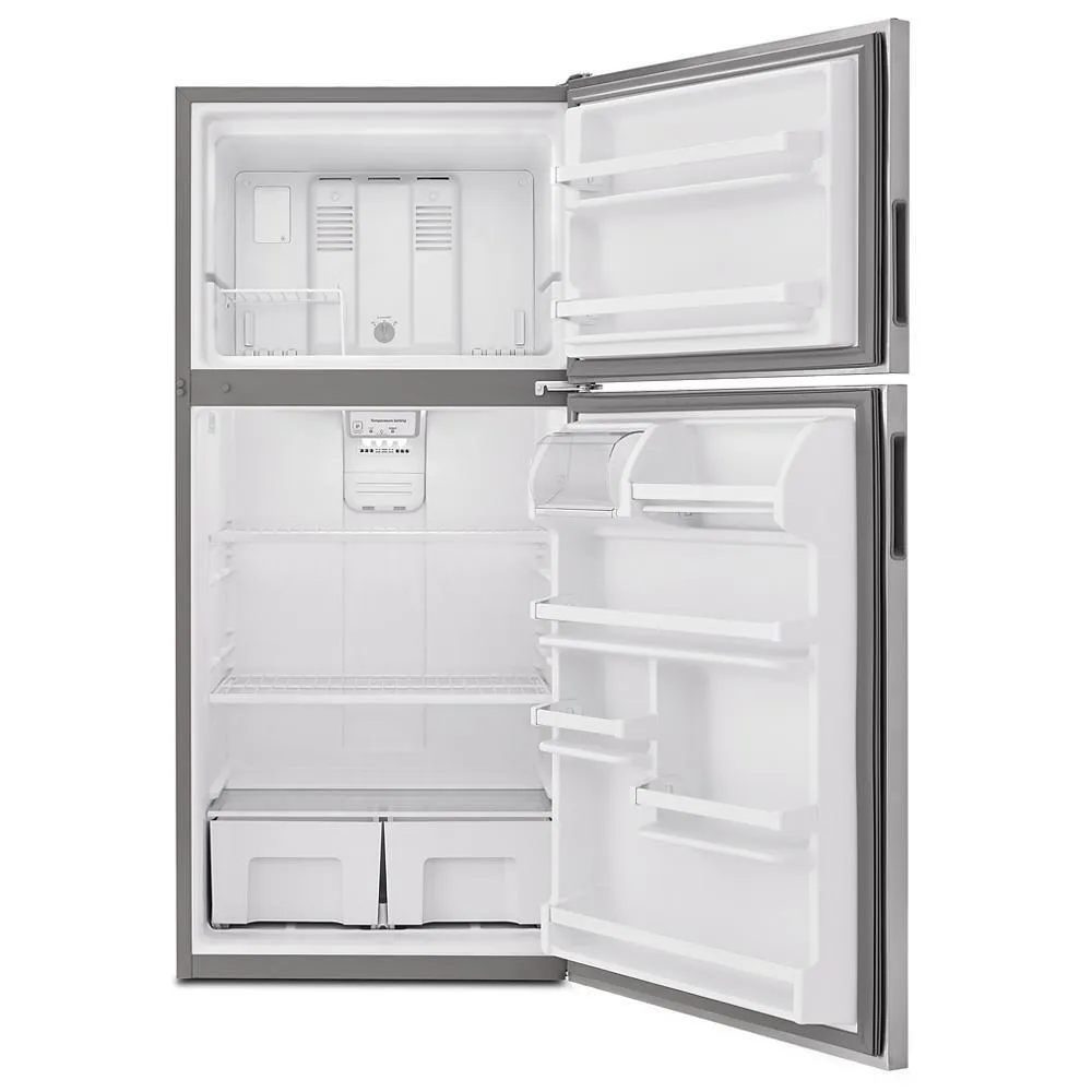 Amana ART308FFDM 30-inch Wide Top-Freezer Refrigerator with Garden Fresh™ Crisper Bins - 18 cu. ft.