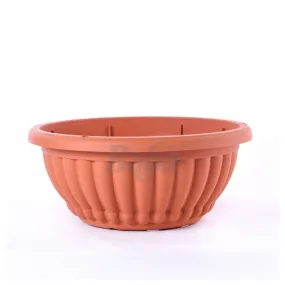 Baba Shallow Pot Cotta 397 x 168mm