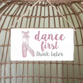 Ballet Twine Hanging Sign