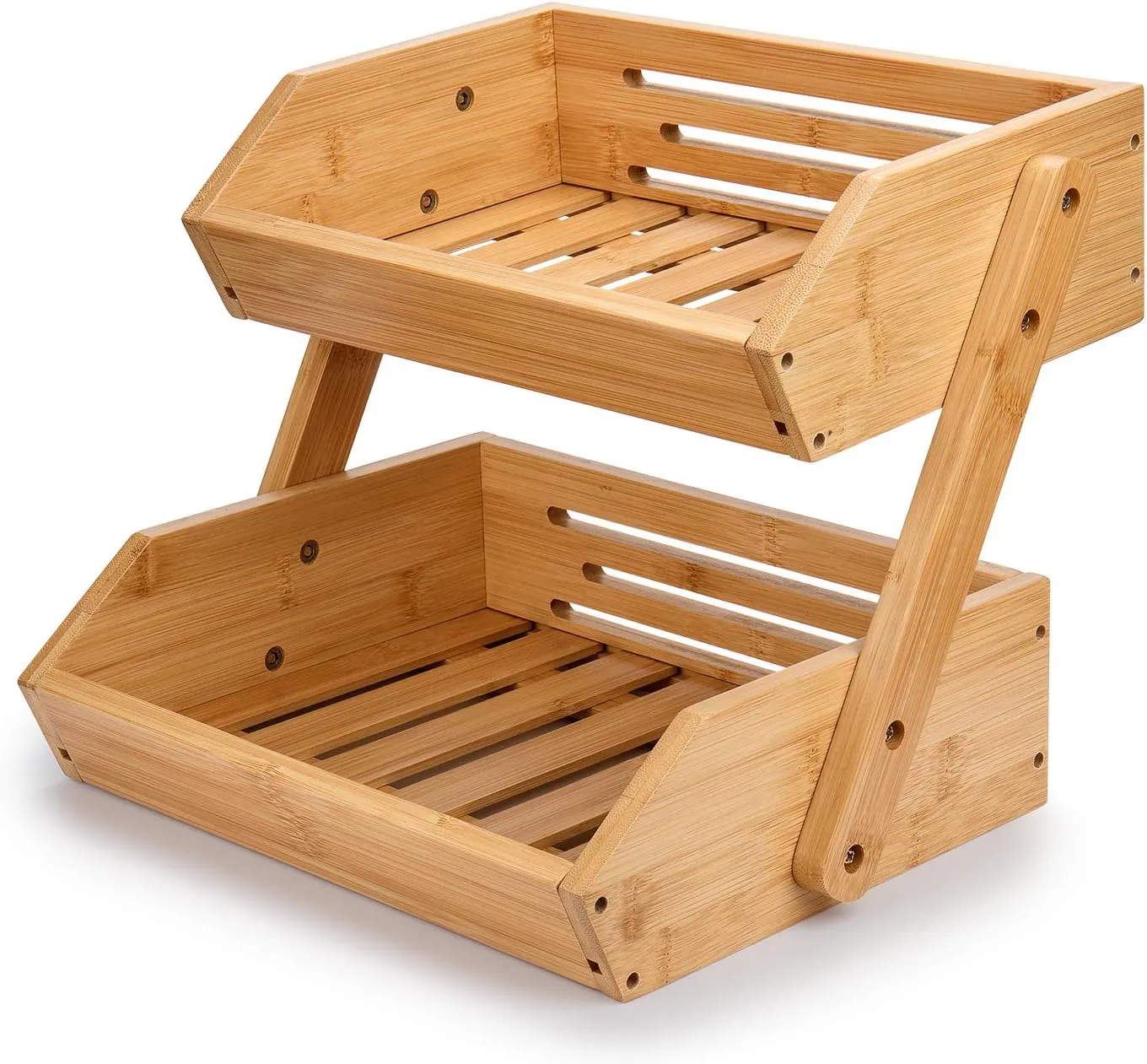 Bamboo Fruit Basket, Fruit Organizer
