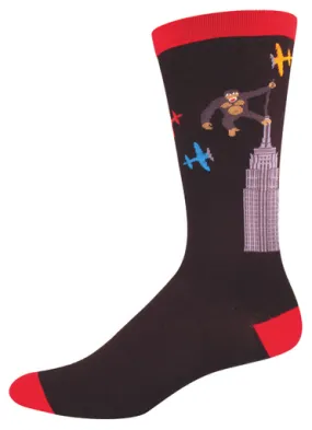 Black King Kong Socks (Men's)
