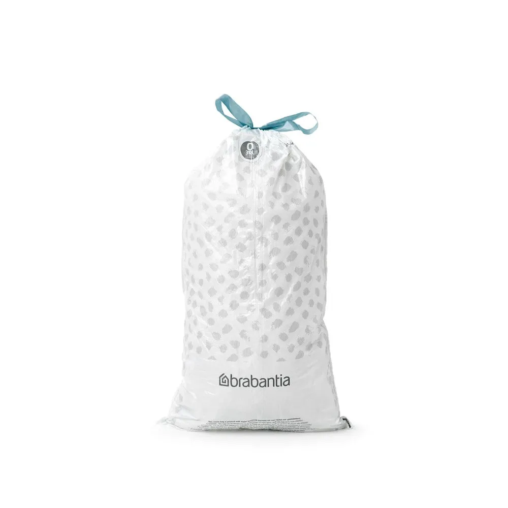 Brabantia 30L Perfect Fit Bin Liners Code O 40 Pack