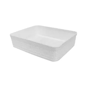 Cascade Large Square Knitted Plastic Storage 4.9L