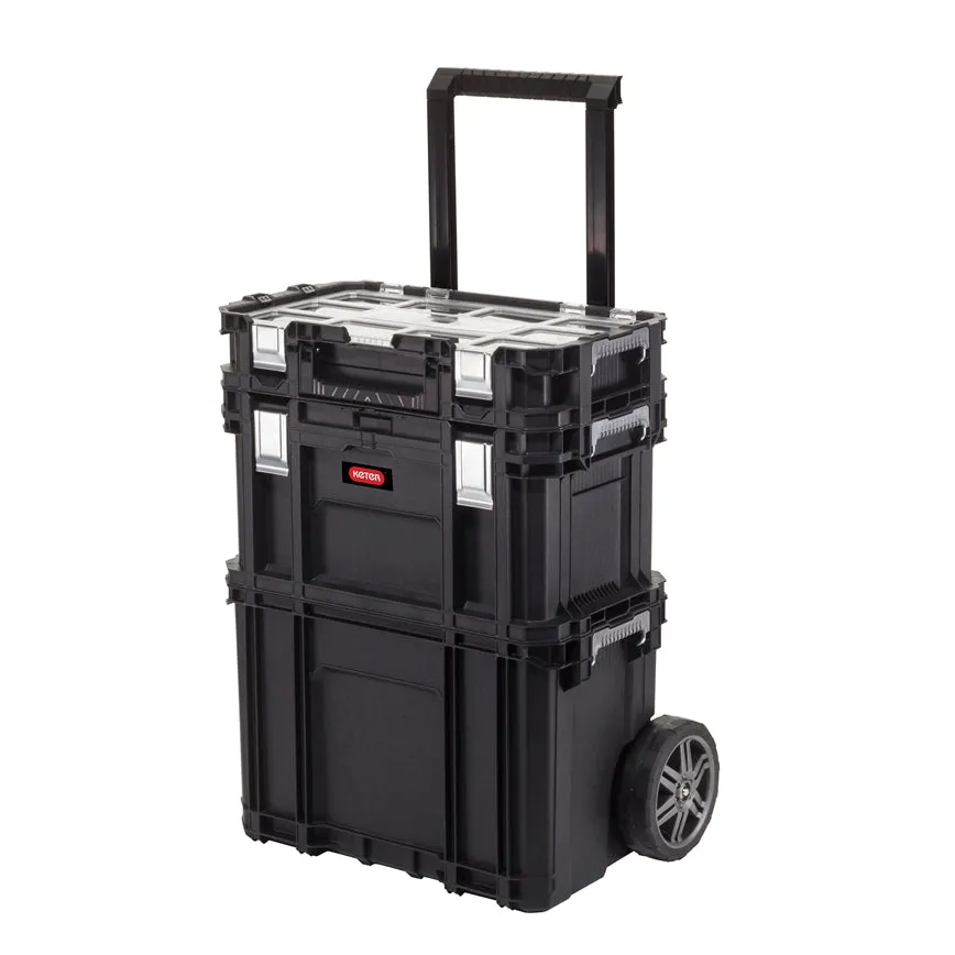 Connect Rolling Tool Storage System Black