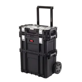 Connect Rolling Tool Storage System Black