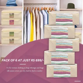 Cotton Canvas Storage Bags