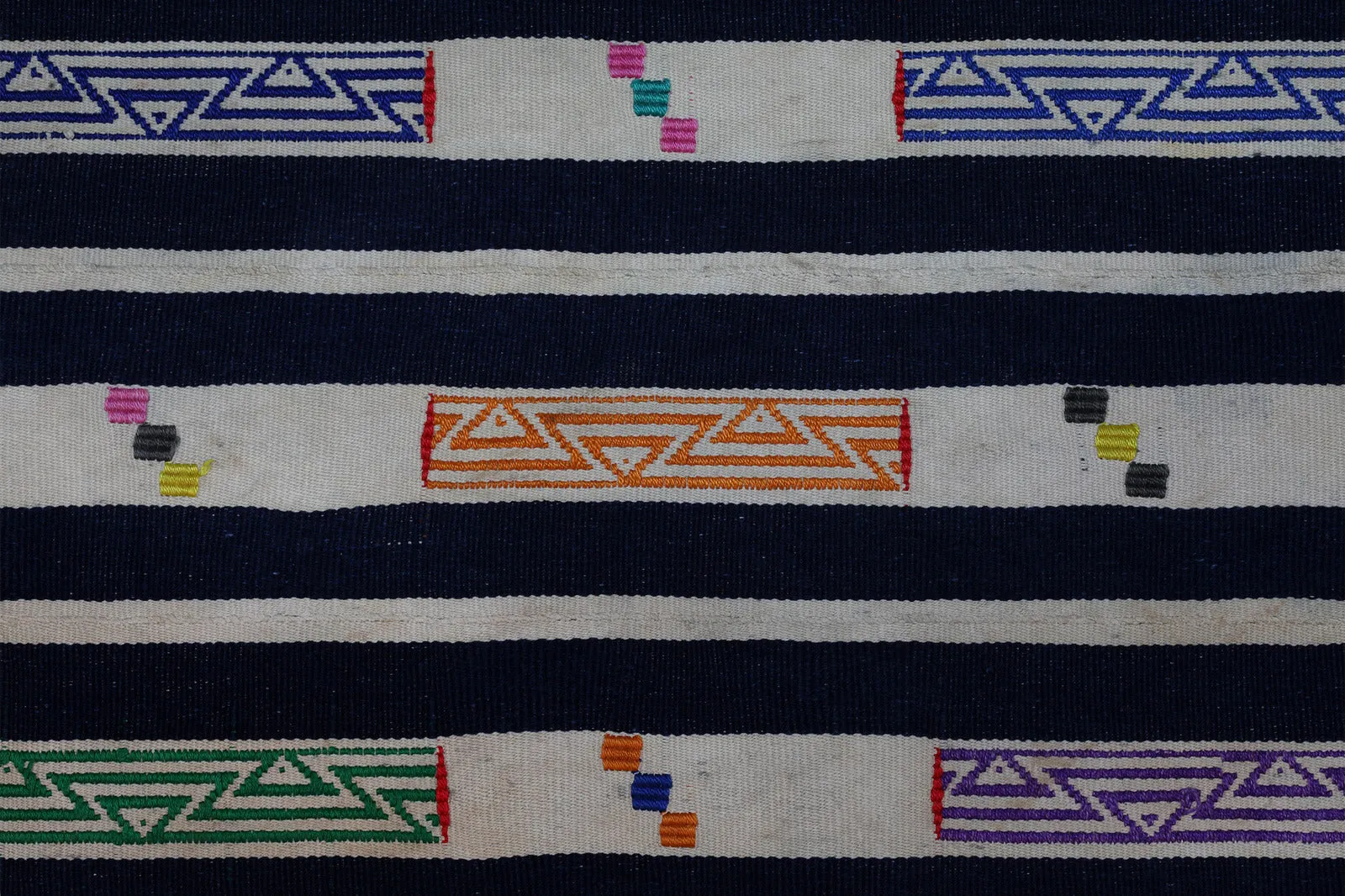 Cotton Wrap-Ikat Cloth, Handwoven  Baule Tribe, Ivory Coast, Wall Decor Tapestry