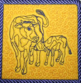 Cow Crazy Trapunto 2
