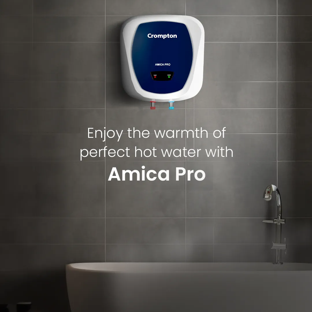 Crompton Amica Pro, 5 Star Rated Storage Water Heater