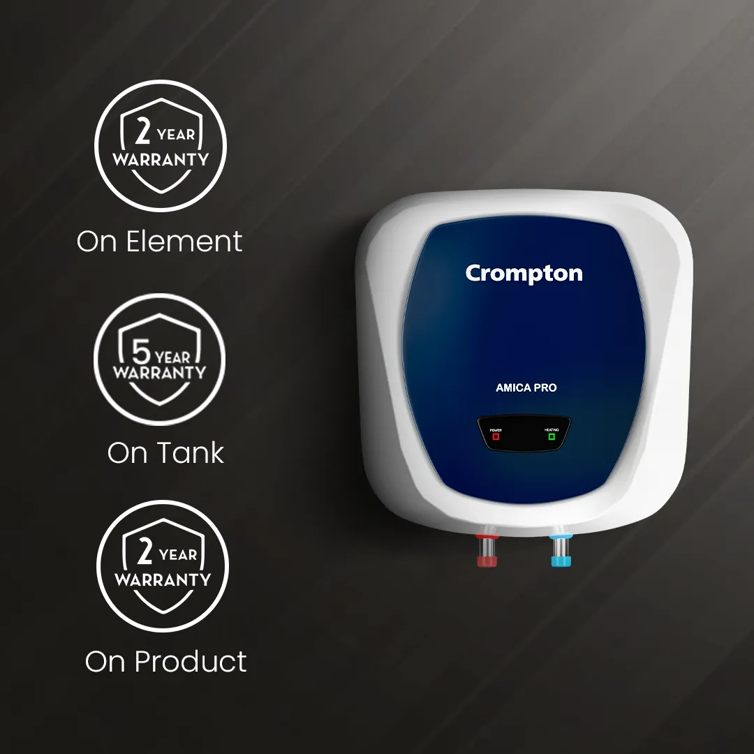 Crompton Amica Pro, 5 Star Rated Storage Water Heater