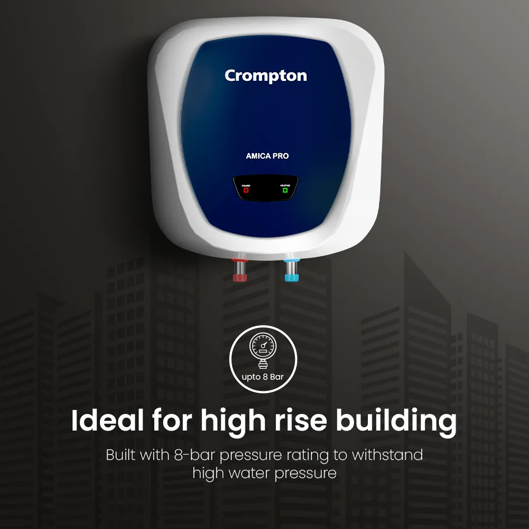 Crompton Amica Pro, 5 Star Rated Storage Water Heater