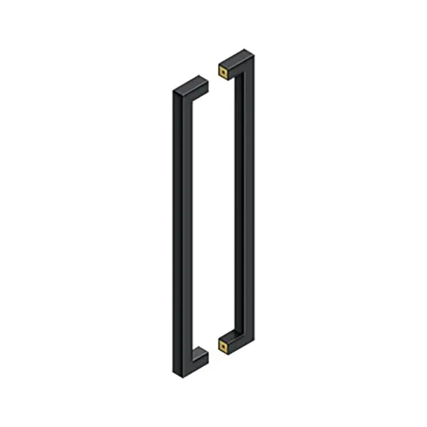 Deltana - 24" Contemporary Pull - Back-To-Back - 1-3/8" - 1-7/8" Door Thickness - Optional Finish