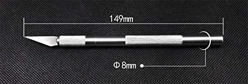 Detail Pen Knife with 5 Interchangeable Sharp Blades