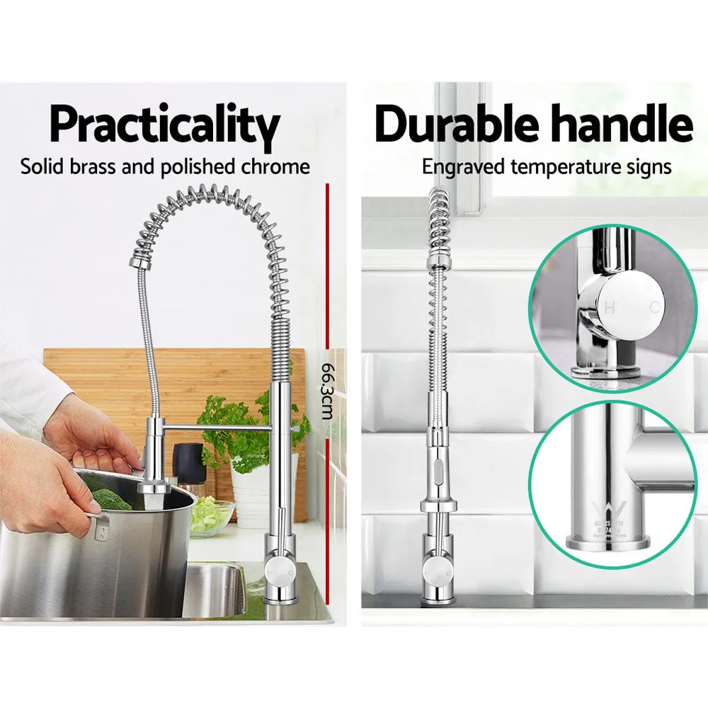 Drip-Free Kitchen Mixer Tap 2 Modes, 360° Swivel - Cefito