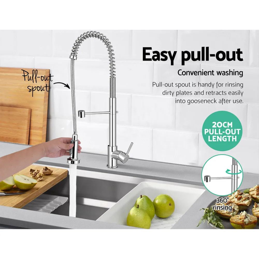 Drip-Free Kitchen Mixer Tap 2 Modes, 360° Swivel - Cefito