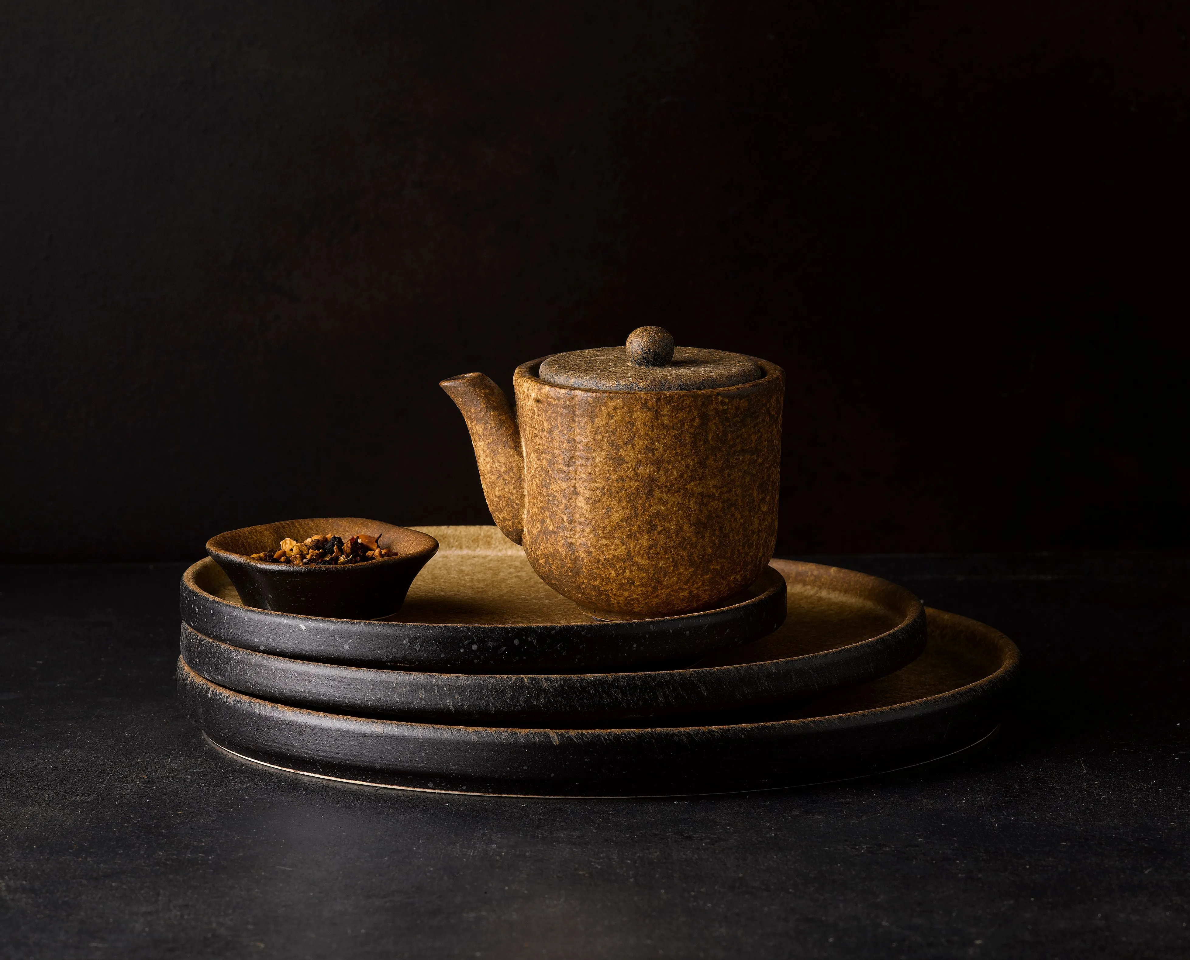 Earth Sauce Pot With Lid 200ml