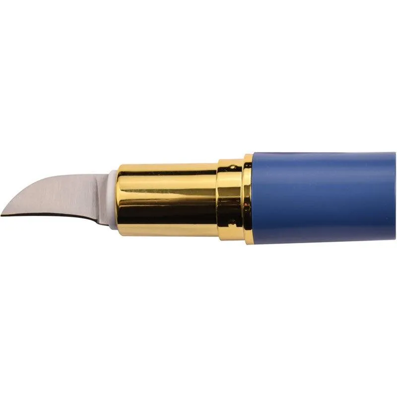 Femme Fatale Red Lip Stick Disguised Knife