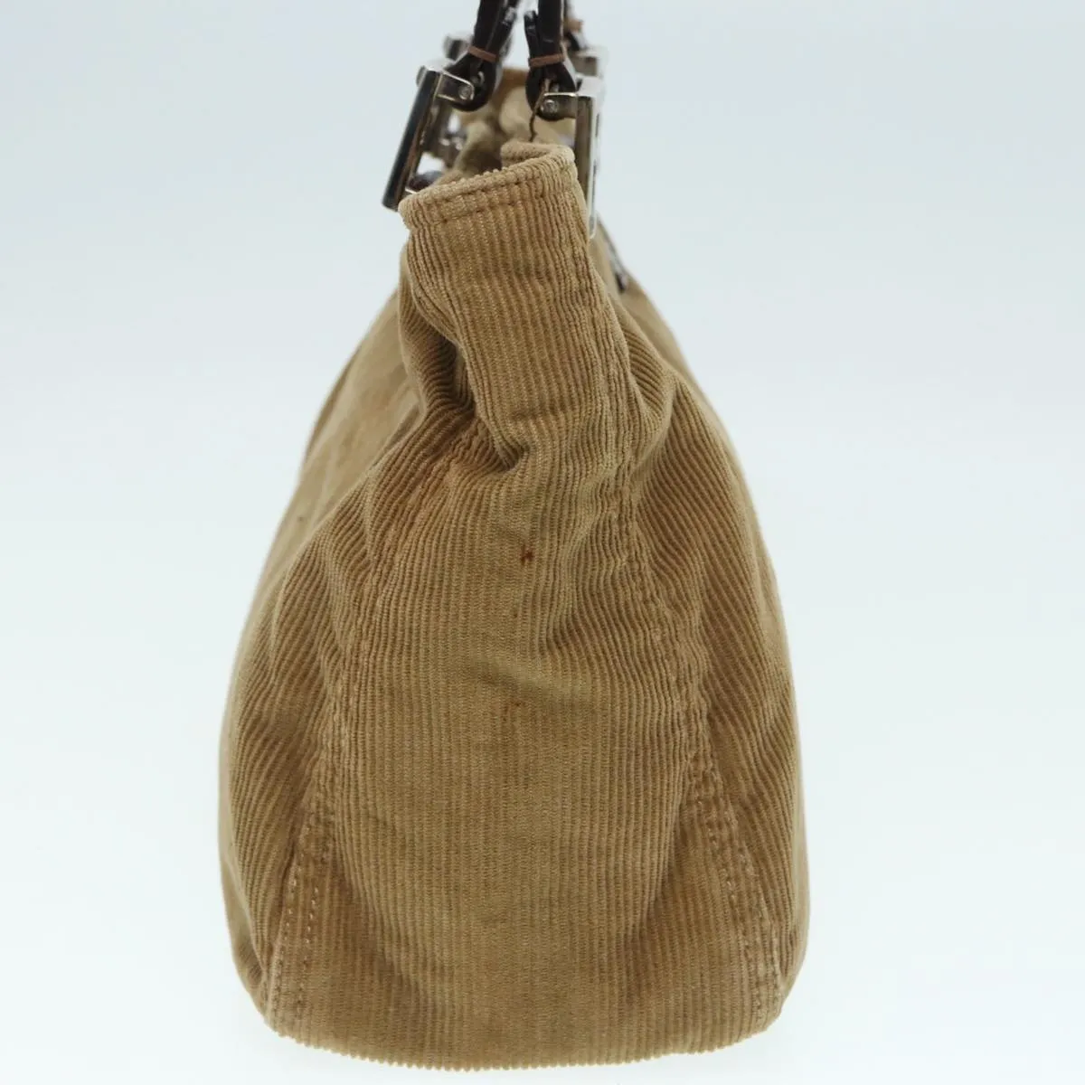 Fendi Corduroy  Cloth Handbag ()