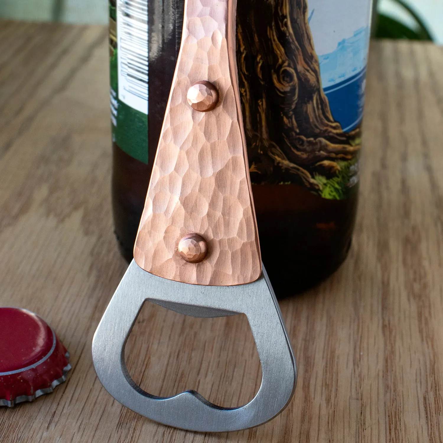Forged Copper Bottle Opener