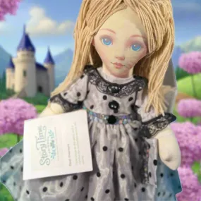 Handmade StoryTime Friends Cloth Doll with Booklet - Unique Design