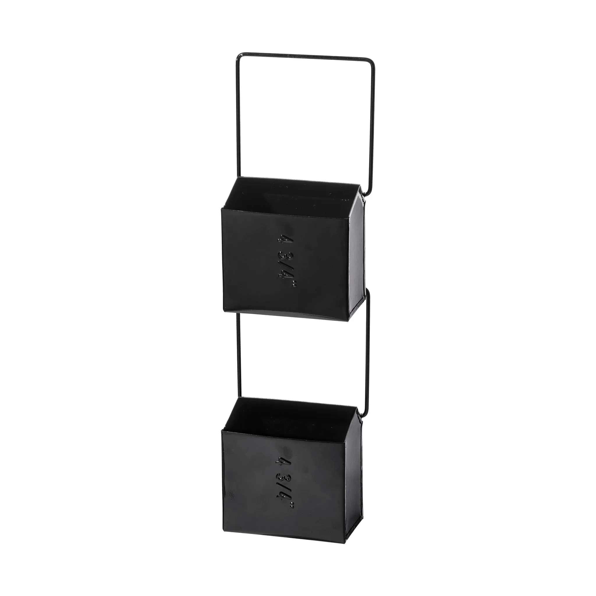 HANGING TOOL STORAGE BOX WIDE BLACK
