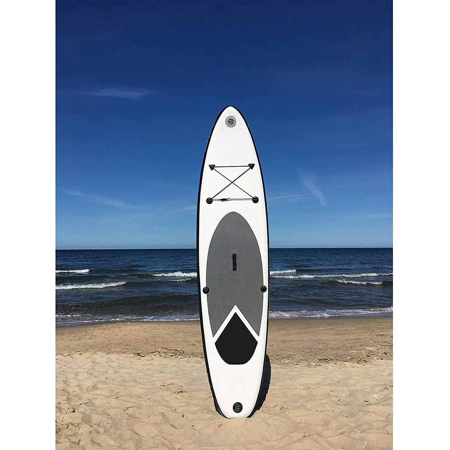 Inflatable SUP Stand Up Paddle Board Grey 320cm