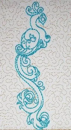 Jacobean Peacock Trapunto