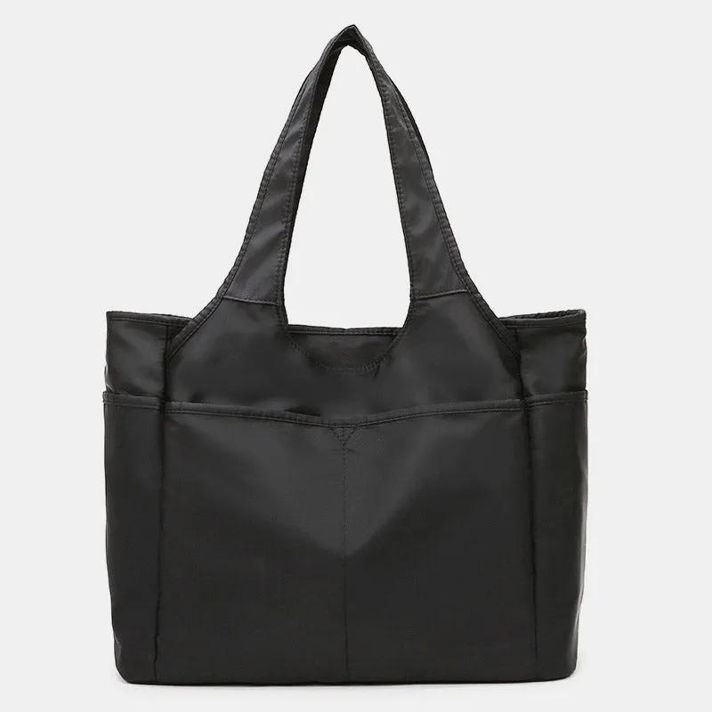 Large Capacity Tote Handbag for Women Multi-Pocket Casual Sport Shoulder Bag