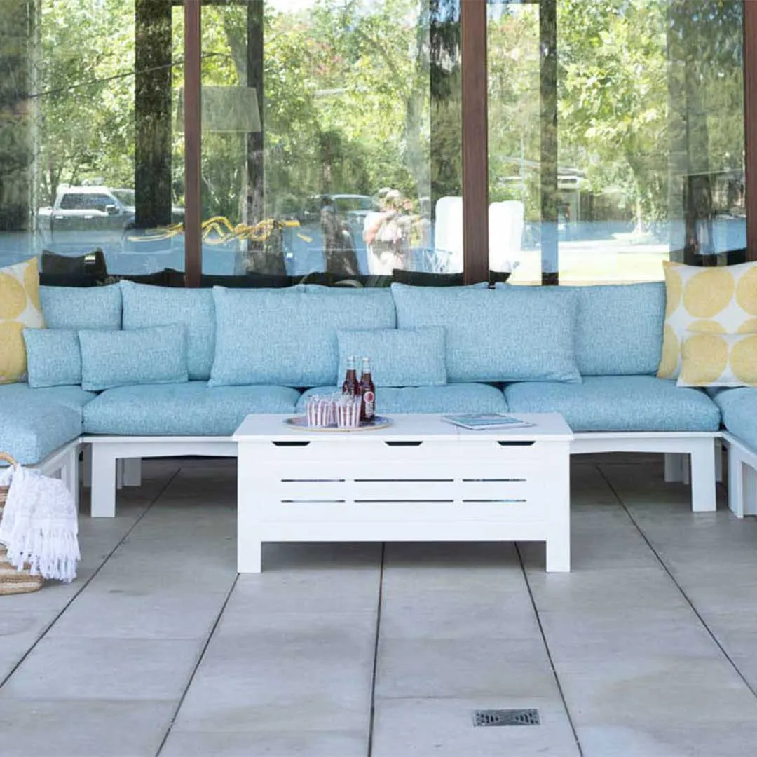 Ledge Lounger Mainstay Storage Coffee Table - Patio Table