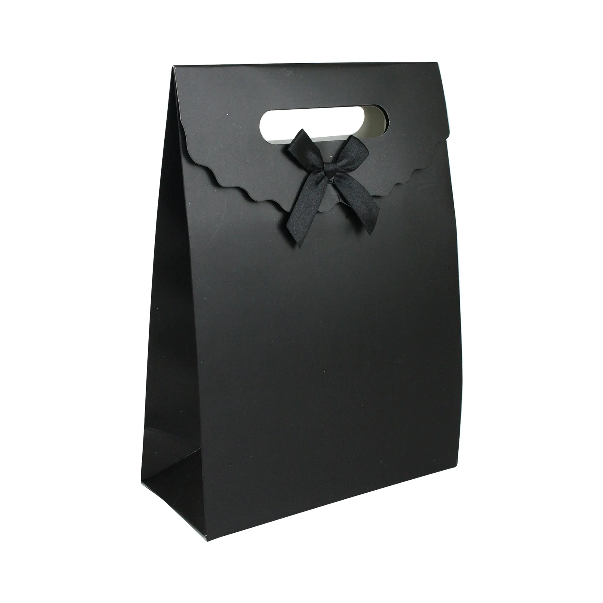 Luxury Matt Bags With Carry Handle And Bow - Pack of 4 (Colours Available)