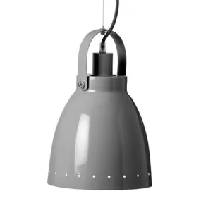 Metal Hanging Lamp Grey - Clearance
