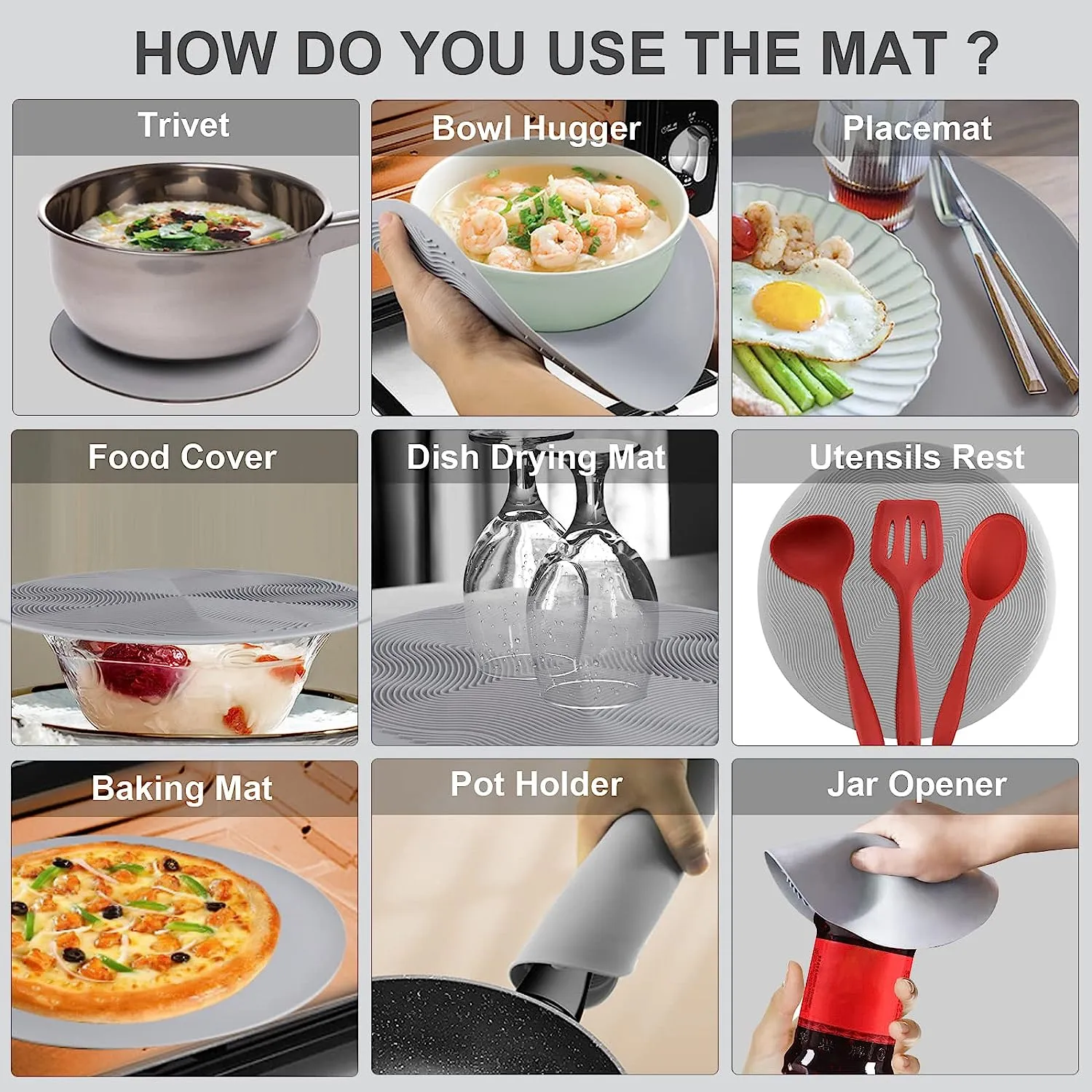 Microwave Place Mat & Food Cover