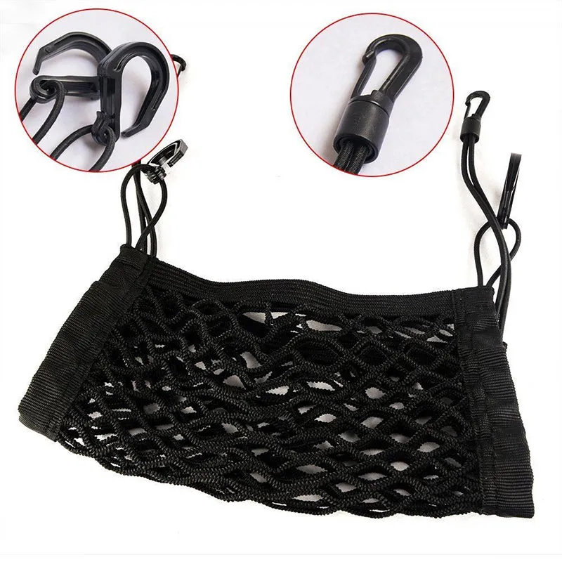 Multi-Layer Car Seat Telescopic Storage Bag Storage Net Pocket