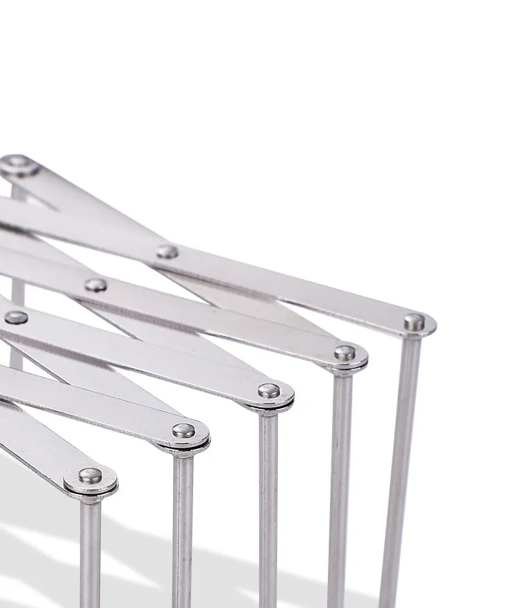 Multifunction Foldable Pot Lid Dish Organizer Rack