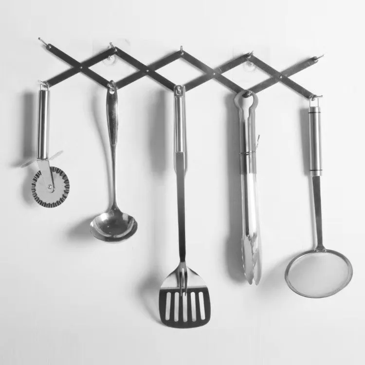 Multifunction Foldable Pot Lid Dish Organizer Rack