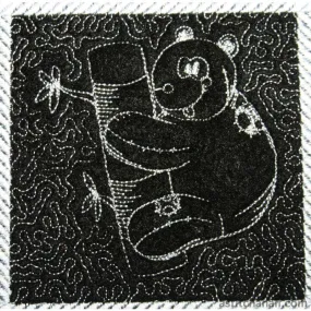 Pandas Trapunto