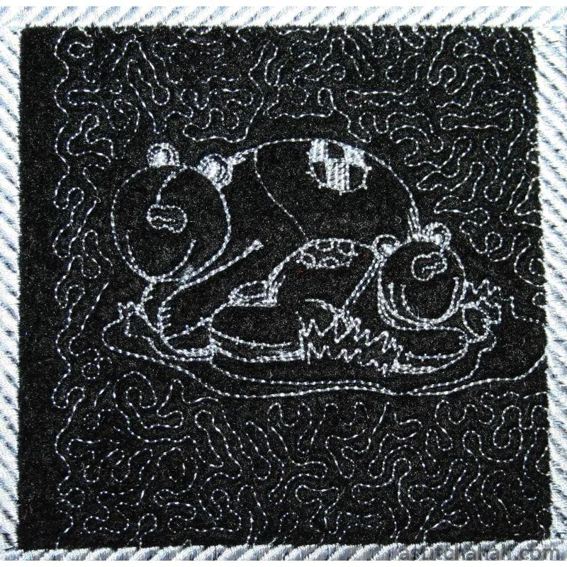 Pandas Trapunto