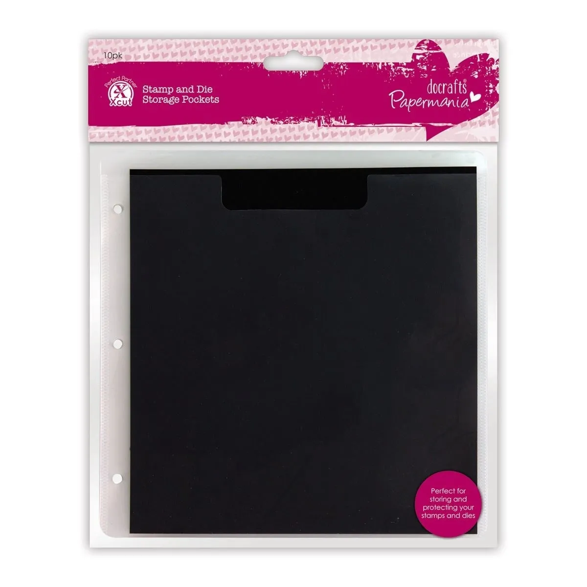 Papermania Stamp & Die Storage Pockets with Magnetic Shim, 10pk (PMA 105903)