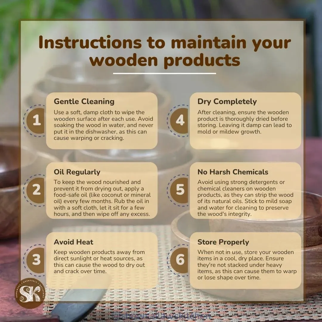 Premium 3 Cubed Wooden Spice Box from Sailaws Kitchen | Break-Free Fiberglass Lid